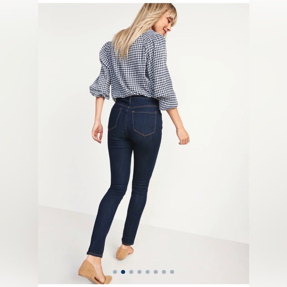 NWT Old Navy High Rise Super Skinny Jeans - Picture 2 of 6